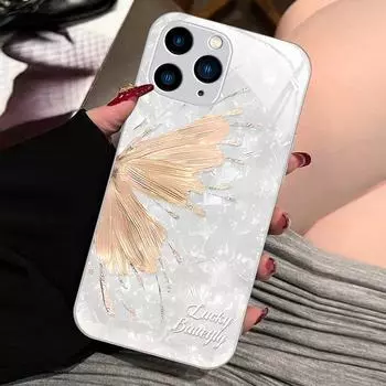 Чехол Lucky Butterfly Gradient Creative Full Package с защитой от падений и защитой от влаги для Apple 7/8 Plus. iPhone 11 Pro