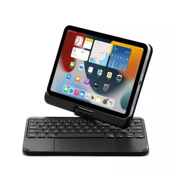 Чехол Magic Keyboard для iPad Mini 6 2021, магнитный чехол для iPad Mini6, 6-й чехол для клавиатуры с подсветкой English серый