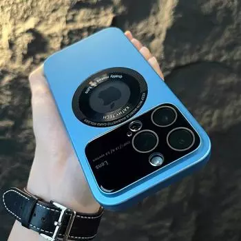 Чехол Magsafe для iPhone 15 Pro, роскошный тонкий матовый магнитный ультратонкий жесткий противоударный чехол из ПК для iPhone 12 13 14 Pro Max 14Plus For iPhone 13