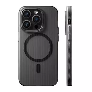 Чехол Magsafe с геометрическими полосками и беспроводной зарядкой для iPhone 13, 14Pro, 16, 15Pro, 14Pro Max, защитный бампер от падения для iPhone 16 iPhone 16 Pro Max белый