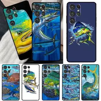 Чехол Mahi gamefish для Samsung Galaxy S22 S21 Ultra Note 20 S8 S9 S10 Note 10 Plus S20 FE S21 FE Cover Galaxy S8