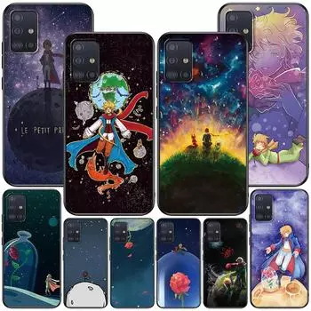 Чехол «Маленький принц и лиса» для Samsung Galaxy A52 A12 A53 A51 A32 A21s A22 A31 A72 A02s A13 5G A11 A41, силиконовый чехол для телефона Samsung A72 4G(5G)