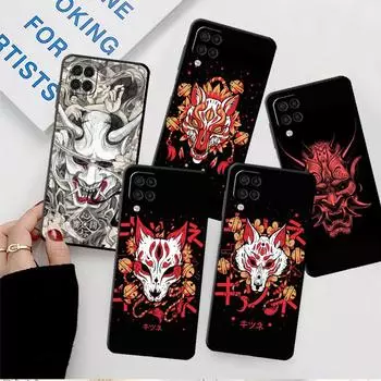 Чехол-маска Самурая Они для Samsung Galaxy A52 A12 A51 A32 A21s A71 A32 5G A12 A22 A53 A31 A13 A72 A02s A41 A03 A04, чехол для телефона Samsung A53 5G