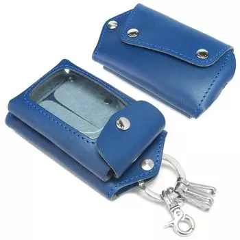 чехол MAX Tochigi Blue Совместим практически со всеми моделями Хранилище смарт-ключей Хранилище Toyota Nissan Honda Mazda Subaru Daihatsu Suzuki Mitsubishi mini