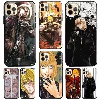 Чехол Mello Death Note в стиле аниме для iPhone 11 13 Pro Max 12 mini X XR XS MAX 6 6S 7 8 Plus 5S SE 2020 Чехол для телефона iPhone 5 5S SE
