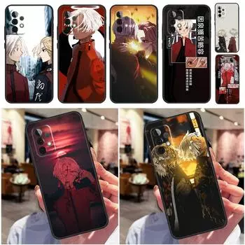 Чехол Mikey and Izana Tokyo Revengers для Samsung Galaxy A51 A71 A50 A12 A22 A32 A52 A13 A23 A33 A53 A73 A52S A04S Coque Samsung A53 5G