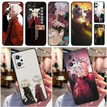 Чехол Mikey и Izana Tokyo Revengers для Realme GT Master GT Neo 2 3 3T C11 C15 C25 C21Y C30 C31 C35 8i 8 9 10 Pro Plus Realme C21