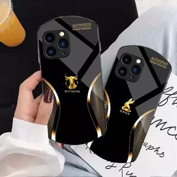 Чехол-миниатюрный чехол Apple 15ProMax Zodiac 13 Oval 14 National Trend 13 с защитой от падения iPhone 12 Mini