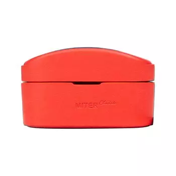 Чехол MITER для наушников Sony из искусственной кожи ручной работы для WF1000XM4 WF-1000XM4 (красный)
