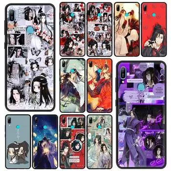 Чехол Mo Dao Zu Shi Wei Wuxian с аниме-книгой для Huawei P30 Pro P40 Lite EP Smart Z Y7 Y6 2019, силиконовый чехол для задней панели телефона, сумка для мобильного телефона Huawei Y6 2019