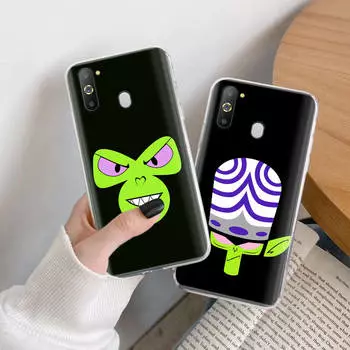 Чехол Mojo Jojo TPU для iPhone XR 7 8 14 15 11 12 13 X XS Pro Max Xiaomi Redmi 13C Note 9 Samsung A22 S23 S24 Ultra Plus VIVO Redmi Note 8 аэро