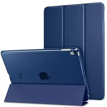 Чехол MoKo для iPad Air 3, чехол для iPad Pro, чехол для iPad Air 3-го поколения, специальный защитный чехол для iPad Pro, дюймовый полупрозрачный чехол, функция автоматического отключения, тройная подставка