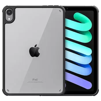 Чехол MoKo для iPad mini7 Чехол для iPad mini 6 поколения дюймов Совместимость с беспроводной зарядкой поколения Прозрачный чехол Рамка из ТПУ Корпус ПК Ударопрочный