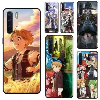 Чехол Mushoku Tensei Anime для OPPO A52 A72 A5 A9 A31 A53 S A15 A83 A91 A93 A54 A74 A94 A1K A3S A5S, чехол для телефона OPPO A1K