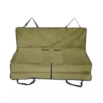 Чехол на автомобильное сиденье для собак, водонепроницаемый дорожный переносчик для собак, гамак, защитный коврик для заднего сиденья автомобиля, защитная переноска для собак 130x144cm чёрный