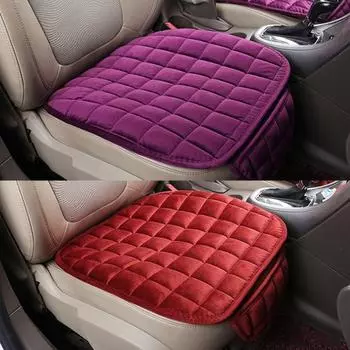 Чехол на автомобильное сиденье, дышащий, в разобранном виде, пылезащитный, противоскользящий, цветостойкий, эластичный, защитный, зимний, плюшевый. чёрный