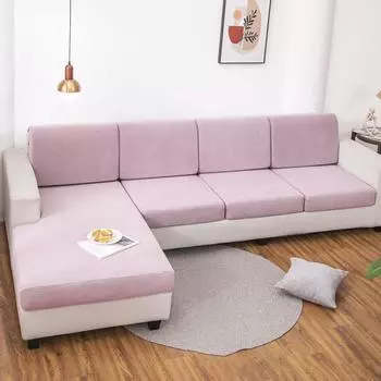 Чехол на диван, эластичный универсальный чехол для диванной подушки, чехол для дивана, чехол для шапки, ткань, полотенце, универсальная комбинация на четыре сезона Normal-1 коричневый