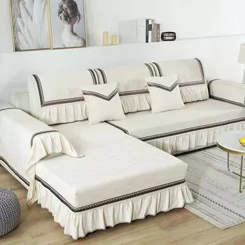 Чехол на диван, бархатная ткань с тиснением, композитное ремесло, диванная подушка, шезлонг-наложница, универсальный чехол для дивана 68*70+15CM