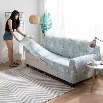 Чехол на диван, чехол, новый продукт, одноместный, двухместный, трехместный, четырехместный, эластичные чехлы для мебели, эластичные чехлы для дивана, Scenic Funda Sofa Pillowcase 45x45cm