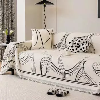 Чехол на диван Dreamland, чехол для дивана, тканевое полотенце для дивана, двусторонний чехол для дивана, всесезонный универсальный чехол для дивана, трехместный диван 180x130cm