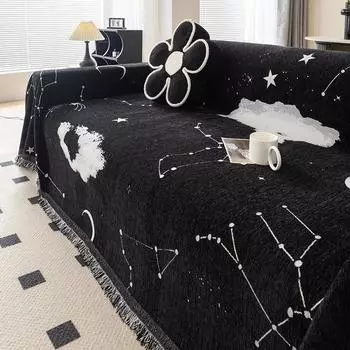 Чехол на диван, многофункциональный диван, кресло, гобелен, нескользящая ткань, диванная подушка, одеяло, декоративный пылезащитный чехол, защита для мебели 180x130