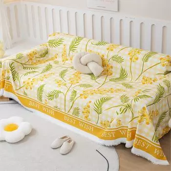 Чехол на диван, одеяло на все сезоны, универсальный чехол для дивана, полотенце, синельный чехол для гостиной, чехол для дивана с защитой от кошачьих царапин 180X130