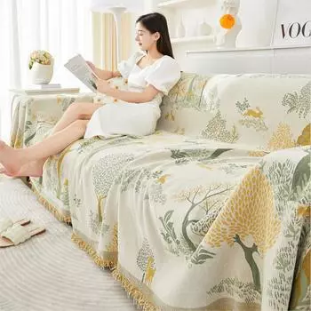 Чехол на диван, одеяло на все сезоны, комплексное полотенце для дивана, чехол из синели для гостиной, чехол для дивана с защитой от кошачьих царапин, чехол для дивана 180X130