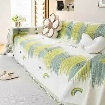 Чехол на диван, полотенце, чехол для дивана, универсальный универсальный чехол для дивана, новая пылезащитная универсальная подушка для дивана Four Seasons 180X130