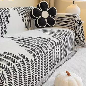 Чехол на диван, полотенце, четыре сезона, универсальный чехол для дивана, не царапающий ткань, полностью покрытый чехол для дивана, нескользящий чехол для дивана, пылезащитный 180*130cm