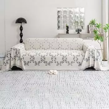 Чехол на диван, полотенце из синели, чехол для дивана, полотенце, универсальная подушка для дивана Four Seasons, универсальный универсальный чехол для дивана 180*130cm серый