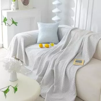 Чехол на диван, полотенце, лето, лето, ледяной шелк, чехол для дивана, простой современный однотонный чехол для дивана, чехол для дивана 210*130cm