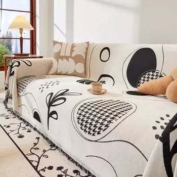 Чехол на диван, полотенце, простой современный чехол для гостиной, спинка, подлокотник, нескользящий интегрированный универсальный универсальный чехол, коврик 180*130cm