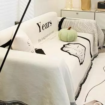 Чехол на диван, синель, диван для гостиной, полное покрытие, полотенце, новое универсальное одеяло для дивана Four Seasons 180*180cm