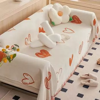 Чехол на диван, ткань, полное покрытие, четыре сезона, универсальный, против царапин, диванное полотенце, пылезащитный чехол для дивана, одеяло для дивана 180*130cm