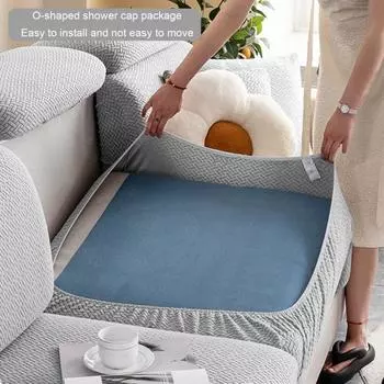 Чехол на диван, удобный мягкий флисовый чехол для дивана, эластичный чехол для дивана, чехол для домашнего декора B жёлтый