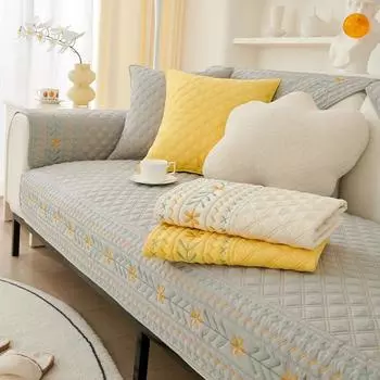 Чехол на диван в богемном стиле для гостиной, нескользящее хлопковое полотенце для дивана, универсальное для всех сезонов, диванное полотенце, домашний декор 70x70 A