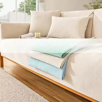 Чехол на диванную подушку, полотенце, универсальный нескользящий чехол для дивана Four Seasons, тканевая подушка с защитой от царапин 70*70