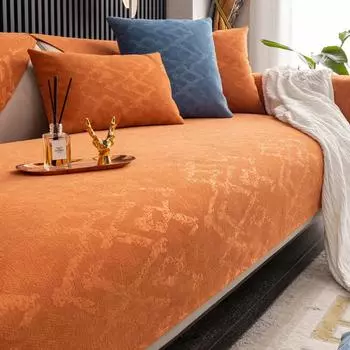 Чехол на диванную подушку, скандинавская универсальная ткань «Четыре сезона», современная простая подушка, универсальная нескользящая высококачественная ткань 70*70