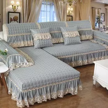 Чехол на диванную подушку в европейском стиле на все времена года, простой современный тканевый противоскользящий чехол для дивана, универсальный функциональный чехол, подушка для полотенец 70+20*70