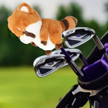 Чехол на голову Bear Golf, забавная защита, устойчивый к царапинам, защитный чехол для клюшек, FW