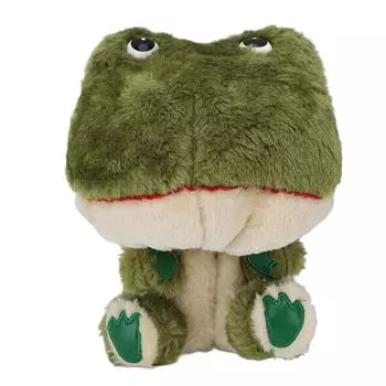 Чехол на голову Cartoon Frog Club, плюшевый защитный чехол на голову Funny Animal Club со встроенным зажимом для