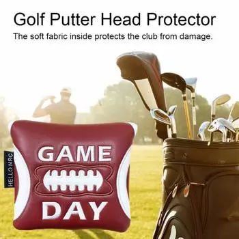 Чехол на голову для гольф-клюшки Искусственная кожа Головной убор для гольф-клуба Защита головы клюшки для гольфа Защитные аксессуары для гольф-клуба для водителей Fairway Woods Hybrids