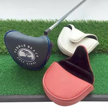 Чехол на голову для гольф-клюшки, водонепроницаемая, устойчивая к царапинам, мягкая подкладка, прочная магнитная защита для клюшки для гольфа, головной убор, аксессуары для гольфа темно-синий