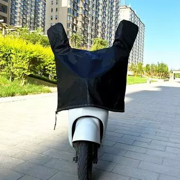 Чехол на голову мотоцикла Водонепроницаемый чехол от дождя Чехол на панель электровелосипеда для мотоцикла Пылезащитный чехол Солнцезащитный чехол чёрный