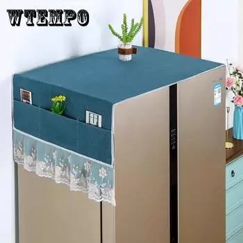 Чехол на холодильник, ткань, чехол на холодильник, однодверный, двухдверный холодильник, полотенце, чехол для стиральной машины, универсальный чехол, полотенце, пылезащитный