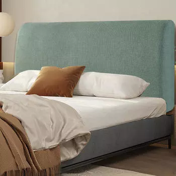 Чехол на изголовье кровати, 59 дюймов, эластичная мягкая подголовник, однотонный, современный