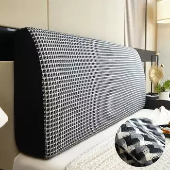 Чехол на изголовье кровати, чехол «все включено», маленькая сетка, эластичная прикроватная тумбочка, защита спинки, пылезащитный чехол на изголовье, украшение для спальни, 5 размеров W120xH60cm