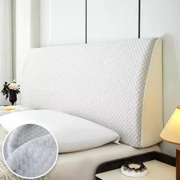 Чехол на изголовье кровати, жаккардовый чехол для маленькой квадратной мебели, пылезащитный защитный чехол для декора спальни 120x70cm
