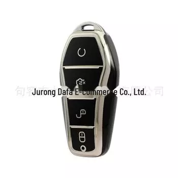 Чехол на ключ BYD Qin Plus DMI для электромобилей Dolphin, E2/E3/D1, Yuan Pro – полноразмерный чехол премиум-класса для мужчин и женщин silver edge чёрный