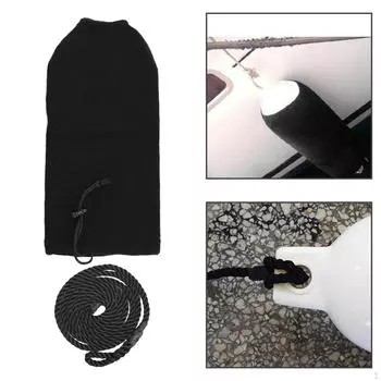 Чехол на крыло лодки с толстым шариковым рукавом Line Touch, защита от падения, акриловый морской буфер G2 White Rope